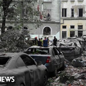 At least four killed in a missile attack on Lviv, Ukrainian officials say