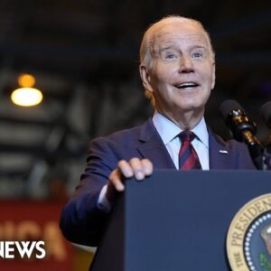 Biden praises investments in American manufacturing and clean energy