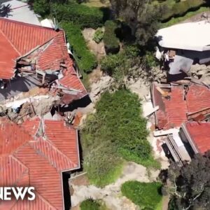 Southern California landslide prompts evacuation of a dozen homes