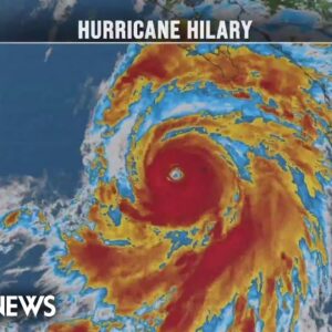 Hurricane Hilary barrelling towards southern California