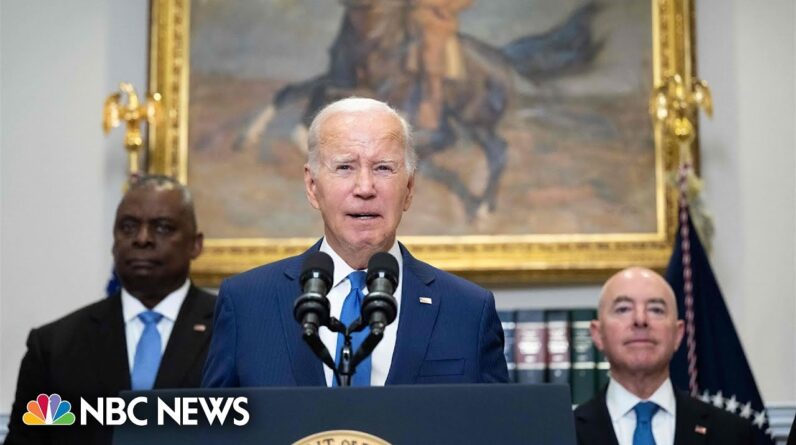 'We have to remain vigilant': Biden on Hurricane Idalia recovery efforts