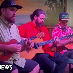 Maui residents using music to bring people together after wildfires