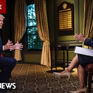 Trump speaks in first broadcast interview since leaving White House