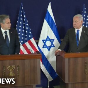 'We will always be by your side': Secretary of State Blinken tells Israeli PM Netanyahu