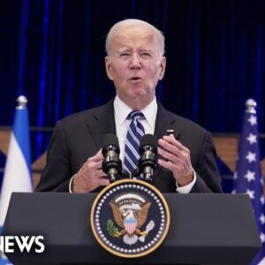 Full Biden remarks in Israel: 'U.S. will stand with you'