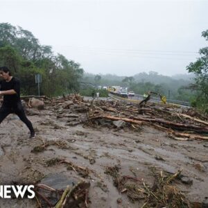 Hurricane Otis triggers mudslides blocking access into Acapulco