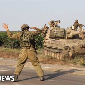 Israeli military gathering east and north of the Gaza Strip as 300,000 reservists are called up