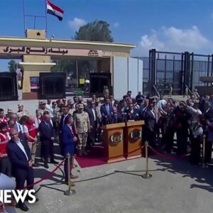 U.N. chief expresses hope in Gaza aid and a peaceful solution at the Rafah crossing 