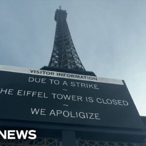 Eiffel Tower closes due to strike on 100th anniversary of its creator’s death