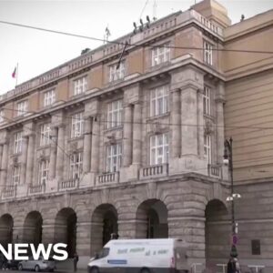 Bodycam footage shows Prague police response to university shooting