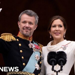 Denmark gets a new king as Frederik X takes the throne