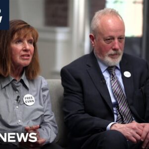 Parents of Evan Gershkovich speak out to mark the one-year anniversary of his arrest