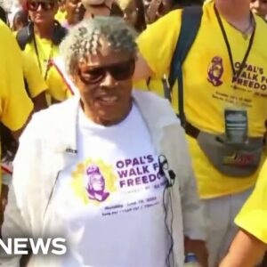 Activist Opal Lee recalls the history of Juneteenth