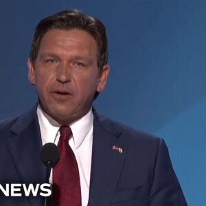 DeSantis criticizes Biden’s capability in RNC speech