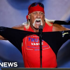 WATCH: Hulk Hogan rips off shirt at Republican National Convention